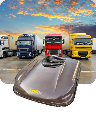Bovenkant die Elektrische Automobiel verkopen Andere het Dakgelijkstroom 24V Airconditioner van Airconditioningssystemen voor de MENSENcabine 7480BTU 976*894*355mm van Vrachtwagenbenz scania